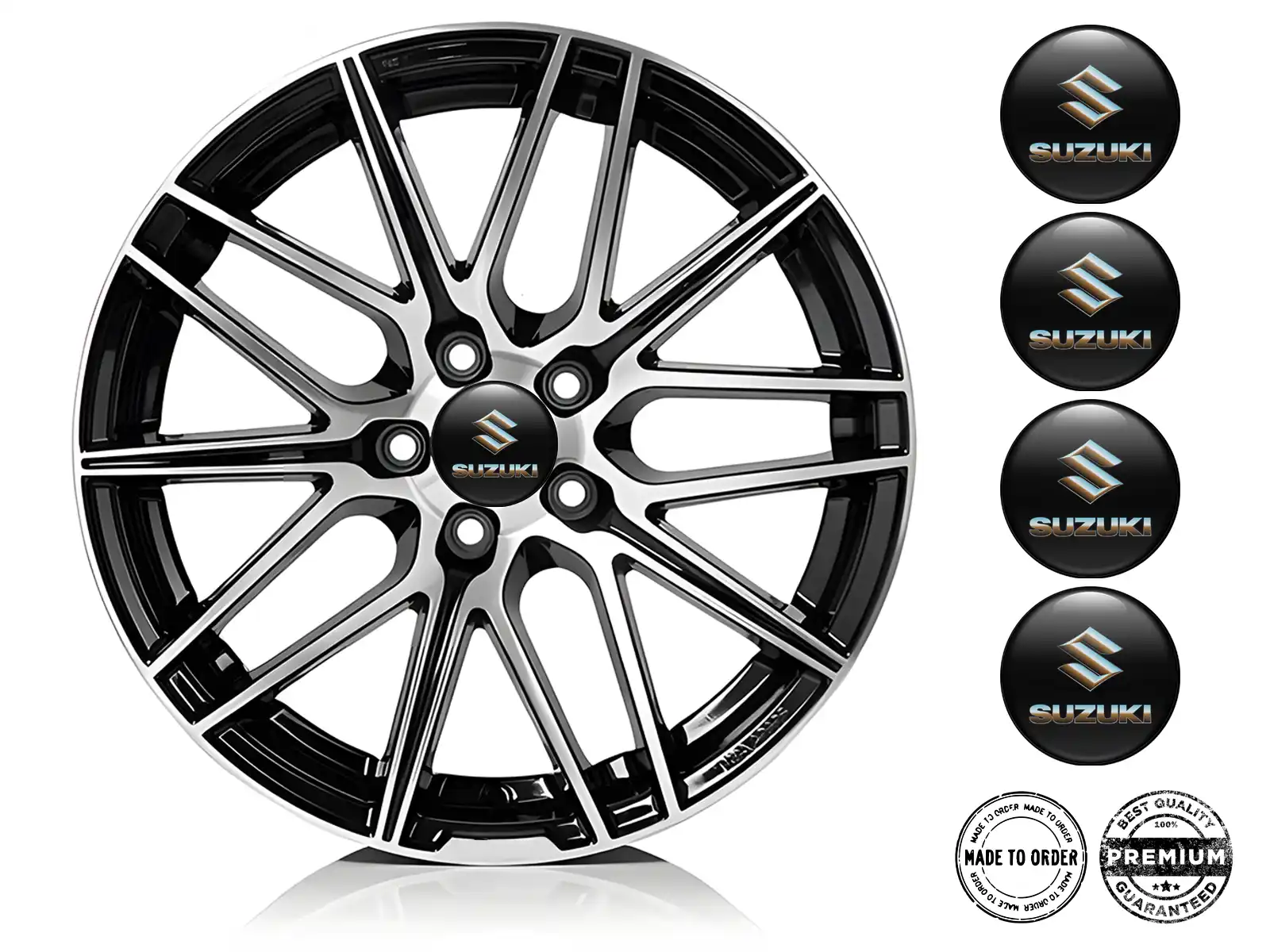 Suzuki Radaufkleber Individuell Stellar Racing Surge